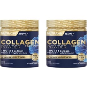 Resim Nutraxin Collagen Powder Gold Quality 300 Gr 2 Kutu 