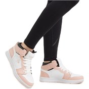 Resim Dunlop Kadın Mid Boğazlı Sneaker Günlük Spor Ayakkabı 1839 Pudra Pudra 