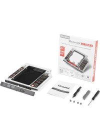 Resim Dark Storex X.Tray Notebook Optik Sürücü Sata Disk Yuvası Dönüştürücü (12.7Mm) Dk-Ac-Dsosd12 