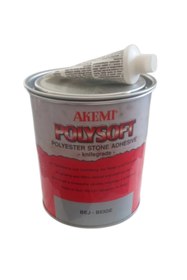 Resim Akemi AKEMİ TAŞ MERMER YAPIŞTIRICI BEJ 1,20 KG 