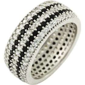 Resim 5 Sıralı Gümüş Tamtur Yüzük G59Yz Altınsepeti 