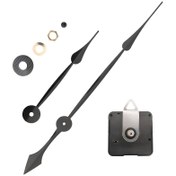 Resim 1 Set Creative DIY Duvar Saati Aksesuar Kiti, Metal Uzun Göstergeler, Sessiz Kuvars Hareketi, Ultra-Sessiz Ultra-Sessiz Saat, Saat Bakımı ve Değiştirme için İdeal - Çeşitli Boyutlar ve Şekiller İçerir, Kendi Kendine Uygunluk İçin - Saat Aksesuar Kiti|Dekoratif Duvar Saati|Metalik Kaplama 