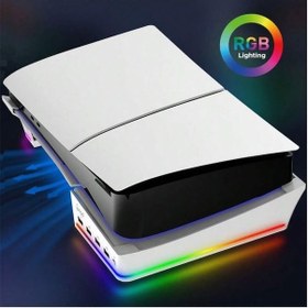 Resim Ps5 Slim Kasa Uyumlu Yatay Stand 2 İn 1 İpega Pg-p5s021 