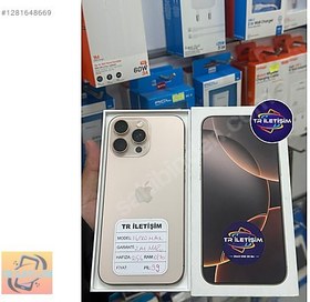 Resim Apple iPhone 16 Pro Max İkinci El YD | 256 GB | Çöl Titanyum 