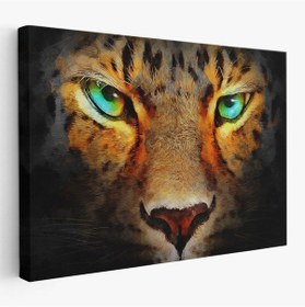 Resim Es10 Allaha Şükürler Olsun, Yazılı Dekoratif Kanvas Tablo-3311 (95 x 165) 