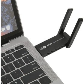 Resim OBRAX AX1800 Mbps Dual Band USB 3.0 Adaptör Wifi 6 Kablosuz Wifi Alıcı 2.4ghz 5ghz Mu-Mımo Router 