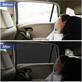 Resim Sogex Oto Güneşlik Perde Araba Yan Cam Perde Güneşten Koruyucu Araç Içi Güneşlik Sineklik (1 Adet) 