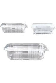 Resim Folyoterm 750 Gram Düz Kapak Plastik Sızdırmaz Kap 100 Adet 