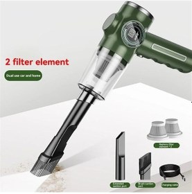 Resim Flybuy Jl Kablosuz Araba Elektrikli Süpürge 9800000pa Yüksek Güç Güçlü, Küçük Boyutlu Yeşil 