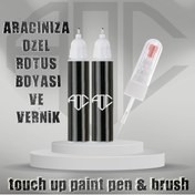 Resim ARTOFCOLOUR Seat L041 Siyah - Black Rötuş Kalemi Vernikli 2li Set 