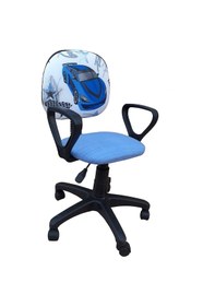 Resim Depolife Depolife Ralli Araba Desenli Ofis Çocuk Ders Çalışma Koltuğu 