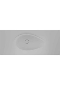 Resim Real Stone Avocado Etajerli 90x50 Beyaz Granit Banyo Lavabosu Beyaz 