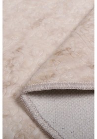 Resim Nova Krem 100x200 Cm Büyük Ebat Banyo Paspası Spor Saçaklı Kaymaz Krem 