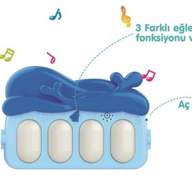 Resim BABYCİM Balina Piyanolu Oyun Halısı D:5 