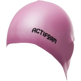 Resim Actifoam Silikon Bone Deluxe Yüzücü Havuz Ve Deniz Bonesi/pembe Açık Pembe 