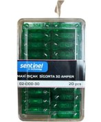 Resim Sentinel Maxi Bıçak Sigorta 30 Amper 20 Adet Fiyatı 