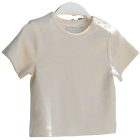 Resim Naturaborn Gots Organik Sertifikalı Bebek T-Shirt (456444559) Bej 