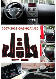 Resim Nissan Qashqai J10 2006 2015 Araç Içi Silikon Kaymaz Ped Kaplama 