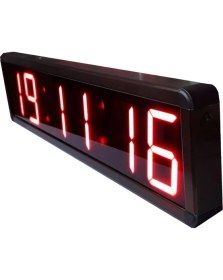 Resim Teknomerkez 76 mm Displayli Saniyeli Dijital Saat Derece Kasa: 17X50 cm 