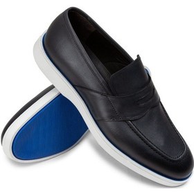 Resim Deery Hakiki Deri Gri Erkek Loafer Ayakkabı - 01960mgrıc01 Gri 
