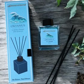 Resim MOUVEMENT Okyanus Esintisi 100 ml Çubuklu Oda Kokusu Evinizde Doğal ve Sakinleştirici Atmosfer Yaratın 