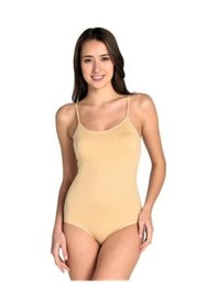 Resim Tutku Bayan Ip Askılı Çıtçıtlı Body Likralı Pamuk 