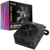 Resim Evga 650 GQ V2 650W 80+ Gold Yarı Modüler Güç Kaynağı 