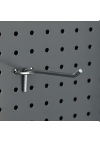 Resim 10 Adet Delikli Panel Kancası - Aksesuar Kancası 20 Cm 