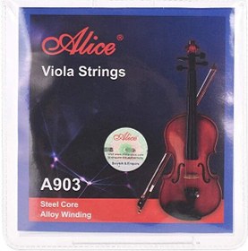Resim Alice A903 Viyola Teli - Viola Strings Set 