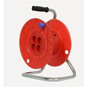 Resim Murat Marka Boş Seyyar Kablo Makarası 4 Gözlü Topraklı Prisarmalı 