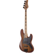 Resim Schecter J-4 Exotic Telli Bas Gitar (Faded Vintage Sunburst) 