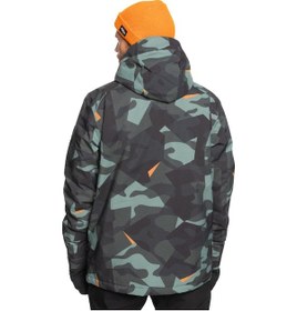 Resim Quiksilver Mission Printed Jk Erkek Snowboard Ceketi Çok Renkli 