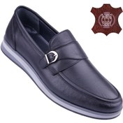 Resim Detector Hakiki Deri Ortopedik Ultra Rahat Şık Erkek Ayakkabı 5110 Siyah 