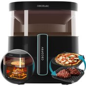 Resim CECOTEC Yağsız sıcak hava fritözü 6 L,2200 W, çift ısıtma, 3D pişirme, ızgara stili, 8 menü 