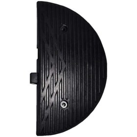 Resim İleri Trafik Reflektifli Kauçuk 4 Bantlı Hız Kesici Kapağı, Yol Kasisi 50 x 30 x 4 cm 