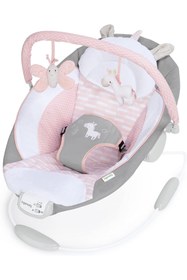Resim Shop a Way Ingenuity RahatlatıcıAna Kucağı Sesler ve Titreşimler 0-6 Ay 9 kg'ya Kadar Flora Unicorn Pembe 