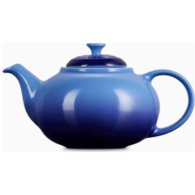 Resim Le Creuset Paslanmaz Çelik Süzgeçli Seramik Çaydanlık, 1.3l Mavi 