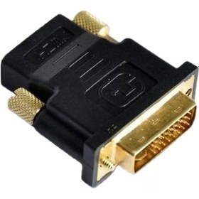 Resim Hdmi Dvı 24+1 Çevirici 5013A Dönüştürücü Adaptor Pc Laptop Monitör 