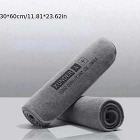 Resim Microfiber Araba Yıkama Havlusu, Yüksek Emici Detaylandırma Bezi, Araç Dış Bakımı İçin Uygun, Çizmez ve Yumuşak, Otomotiv Temizliği için Uygundur 
