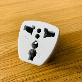 Resim Ata Elektronik Kaliteli Amerika Kıtası Elektrik Şarj Priz Çevirici Dönüştürücüsü - Amerikada Kanada Da Kullanım Için Beyaz 