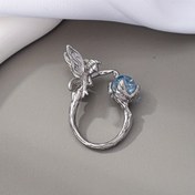 Resim Parlayan Sihirli Toplu Büyülü Vintage Elf Yüzüğü - Bohem Tarzı Alaşım, Günlük Kıyafet ve Hediye İçin Mükemmel 