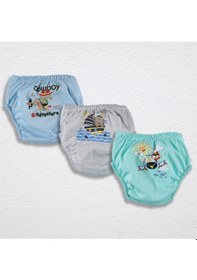 Resim Storybaby - 3lü Erkek Alıştırma Külodu - Ayılı Set 