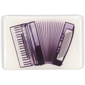 Resim Agifty Siyah Akordiyon Magnet (8 x 5.5 Cm) 