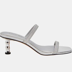 Resim Katy Perry The Leilei Kadın Gümüş Topuklu Terlik Gümüş 