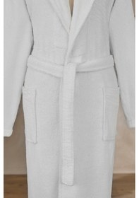 Resim Özdilek Colourist Şal Yaka Bornoz Beyaz Xxl Çok Renkli 