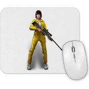 Resim Baskı Dükkanı Female Battlegrounds Playerunknown's Battlegrounds Garena Pubg Mouse Pad 