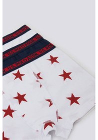 Resim U.s. Polo Assn. Erkek Çocuk Beyaz Boxer Beyaz 