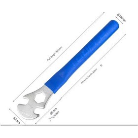 Resim Toopre Tl-b31 Bisiklet Pedalı Sökme Takma Anahtarı Mavi 