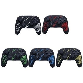 Resim Flybuy Cbtx Nintendo Switch Pro Oyun Kolu Koruyucu Kılıf - Mavi, Silikon, Şok Emici 