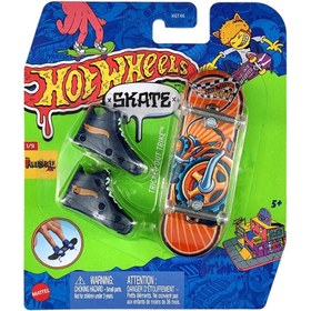Resim Hot Wheels Skate Parmak Kaykay ve Ayakkabı Paketleri HVJ87 - 5+ Yaş 